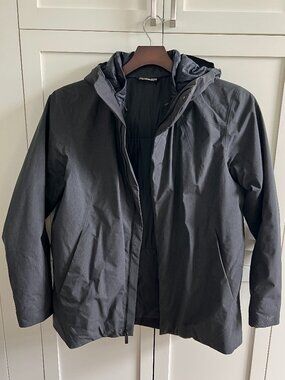 Arc'teryx Thorium Gore‑Tex Insulated Jacket Women's Large Black Hooded